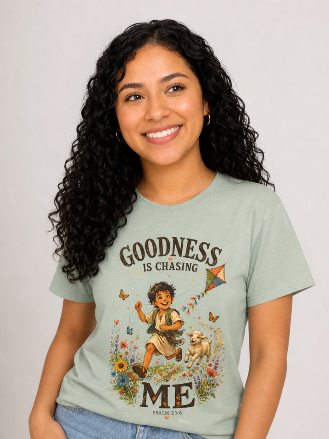 Goodness Is Chasing Me Tee