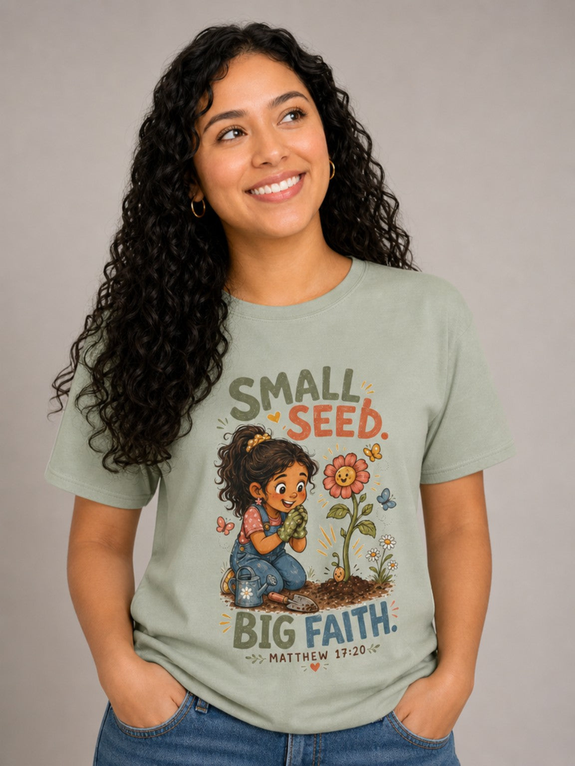 Small Seed, Big Faith Tee