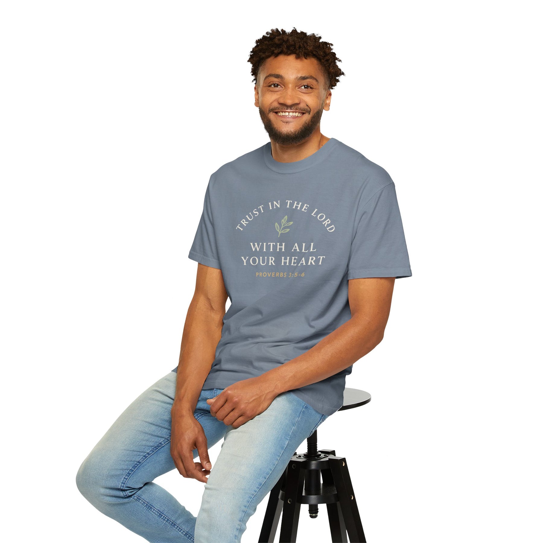 Trust in the Lord Tee Christian apparel, product view 5