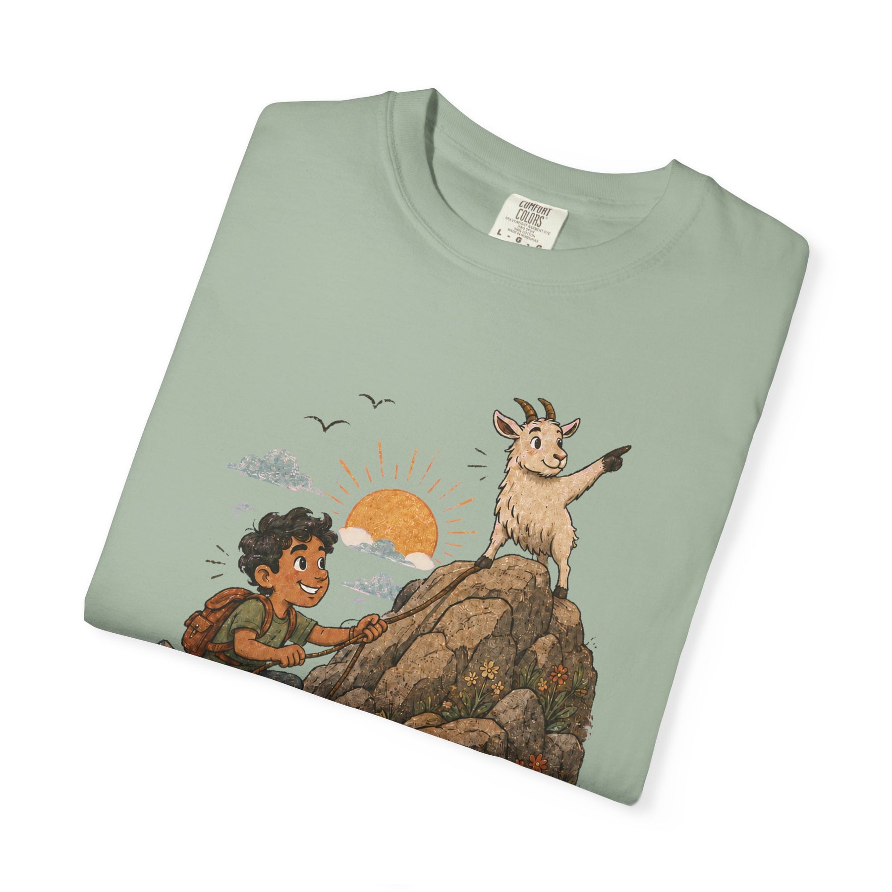 When Life Gets Rocky, Keep the Faith Christian T-shirt, product view 13