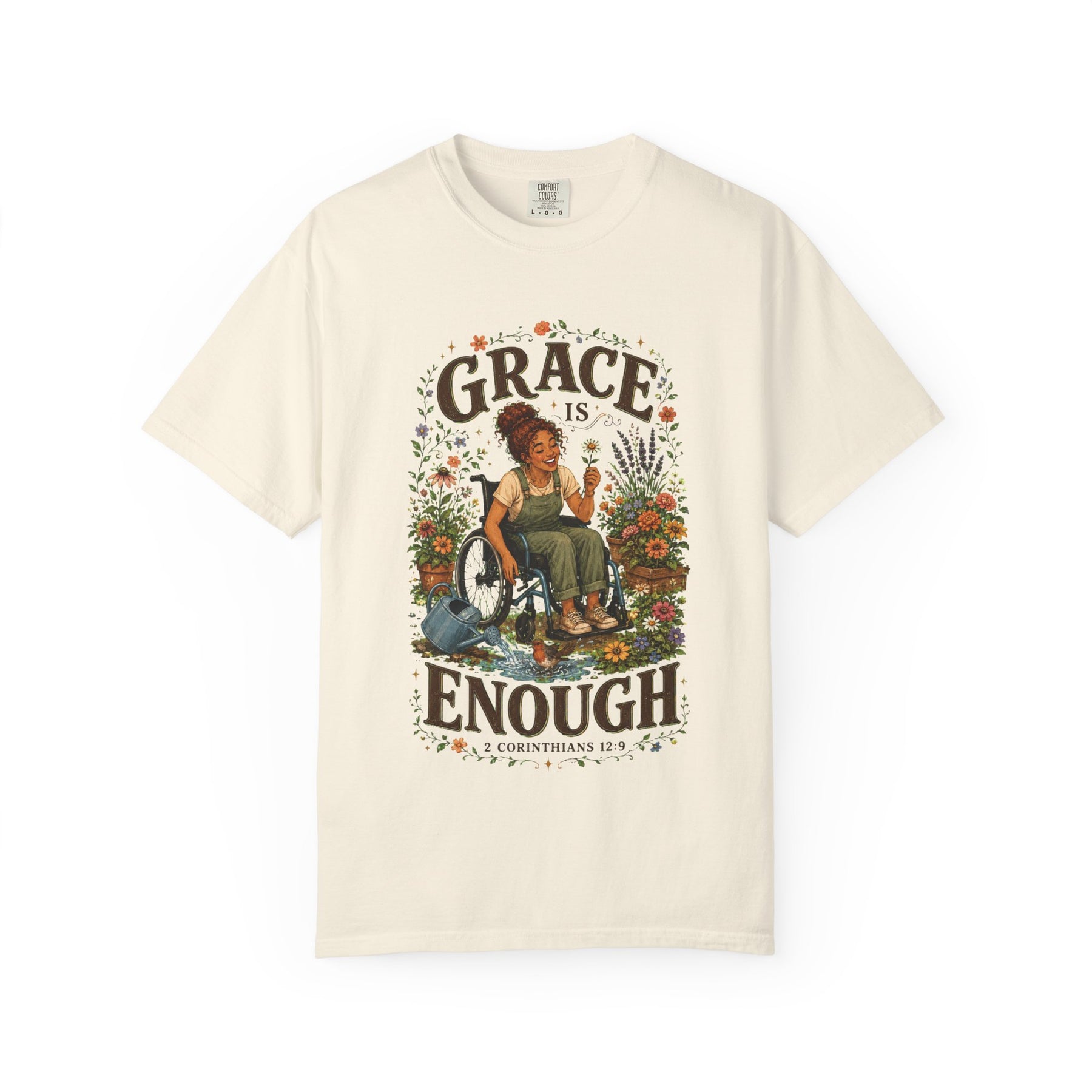 Grace Is Enough Christian T-shirt, 2 Corinthians 12:9