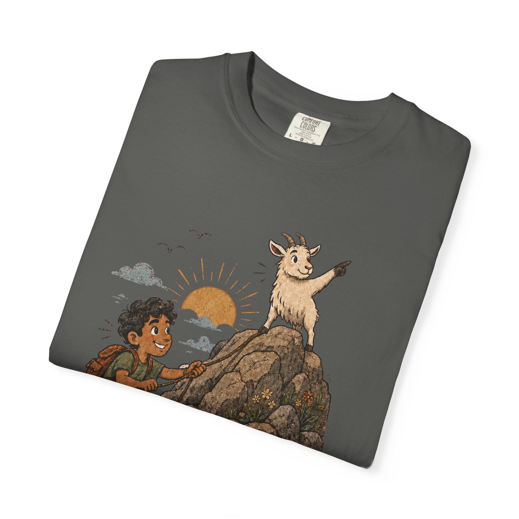 When Life Gets Rocky, Keep the Faith Christian T-shirt, product view 10
