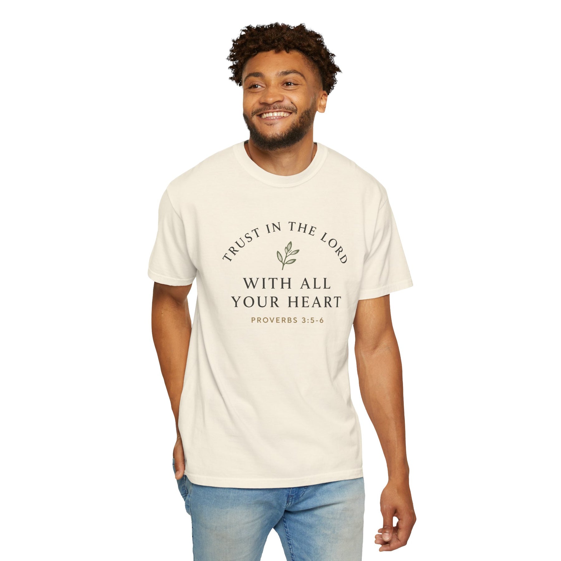 Trust in the Lord Tee Christian apparel, product view 3