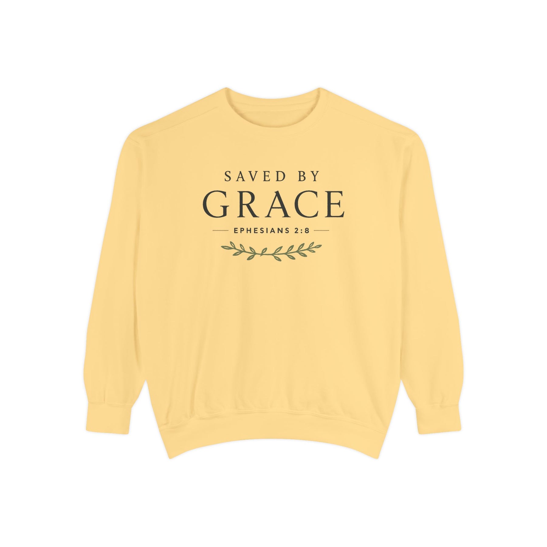 Saved by Grace Sweatshirt Christian apparel, product view 2