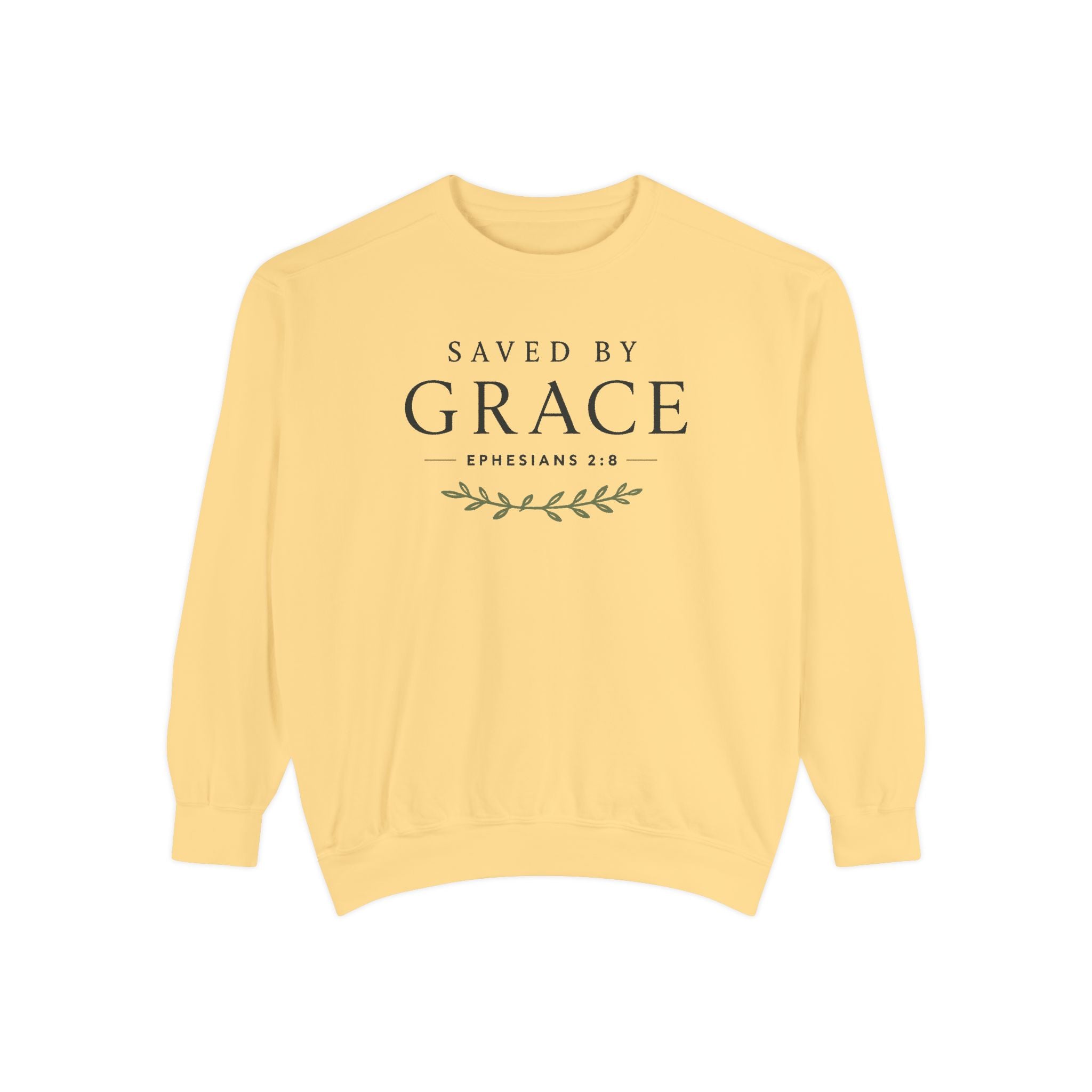 Saved by Grace Sweatshirt Christian apparel, product view 2