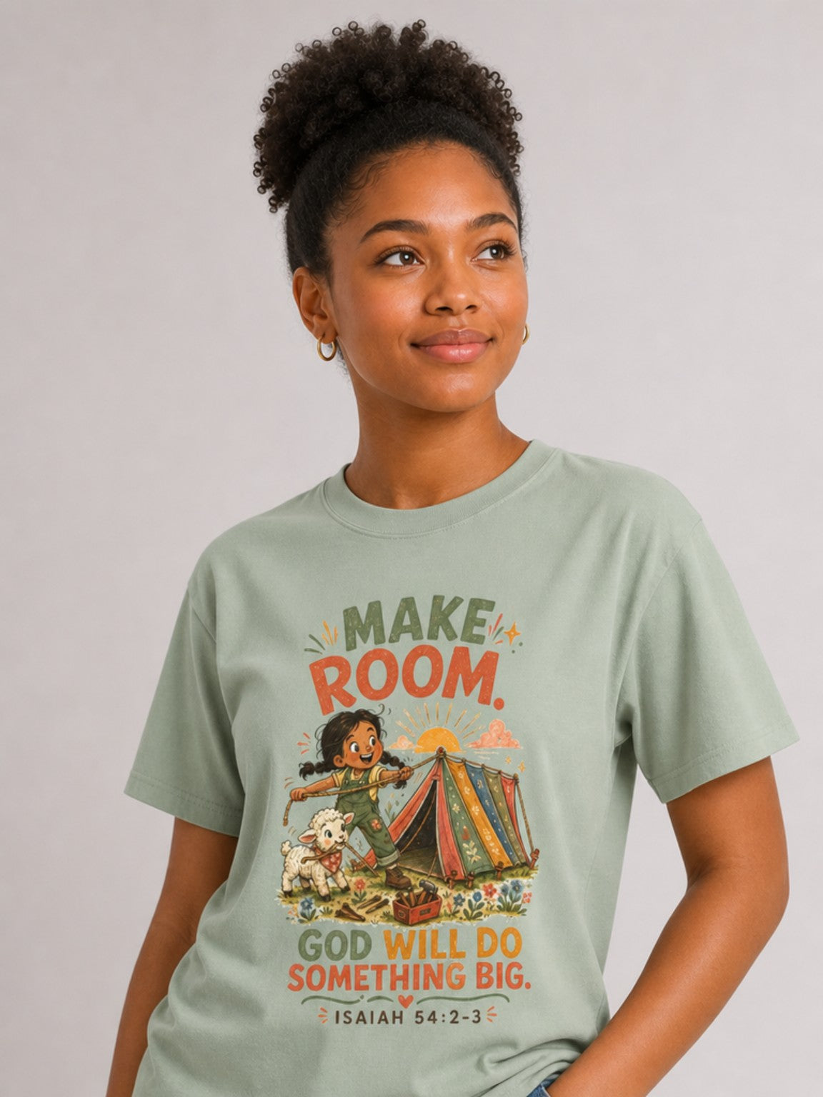 Make Room — God Will Do Something Big Tee